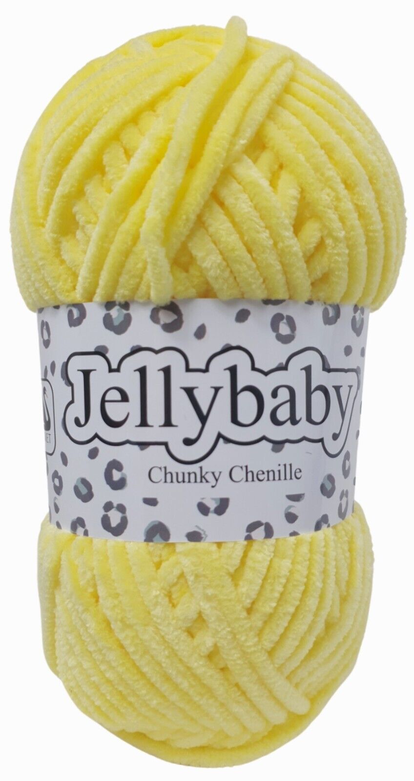 Cygnet JELLYBABY Supersoft Chenille Chunky Knitting Crochet / Yarn - 100g Ball - Dandelion