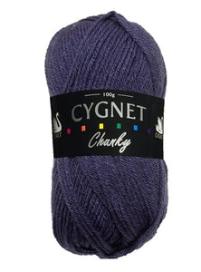 Cygnet CHUNKY Knitting Yarn / Wool - 100g Chunky Knit Ball - Blackberry
