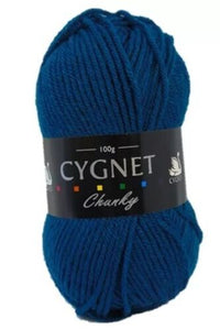 Cygnet CHUNKY Knitting Yarn / Wool - 100g Chunky Knit Ball - Teal