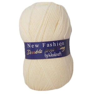 Woolcraft NEW FASHION DK Knitting Yarn Cream - 025