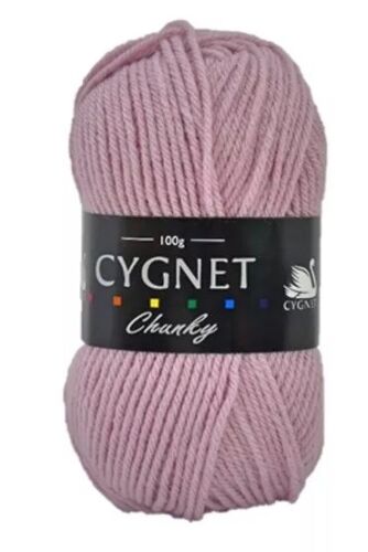 Cygnet CHUNKY Knitting Yarn / Wool - 100g Chunky Knit Ball - Sorbet