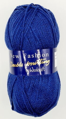 Woolcraft NEW FASHION DK Knitting Yarn Air Force - 234