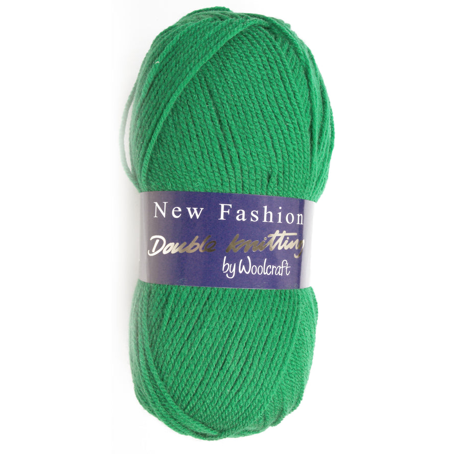 Woolcraft NEW FASHION DK Knitting Yarn Emerald 413