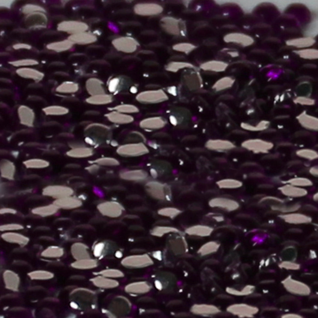 1mm x 300 Purple Loose Flat Back Diamante's