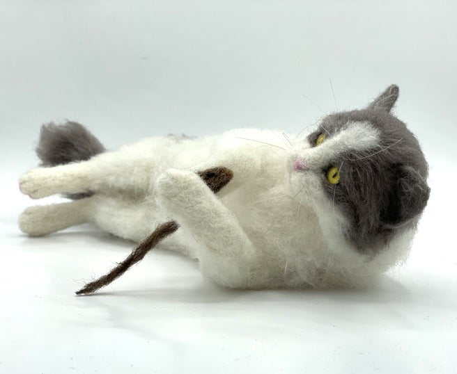 Kitty The Kitten - Needle Felting Kit - World of Wool