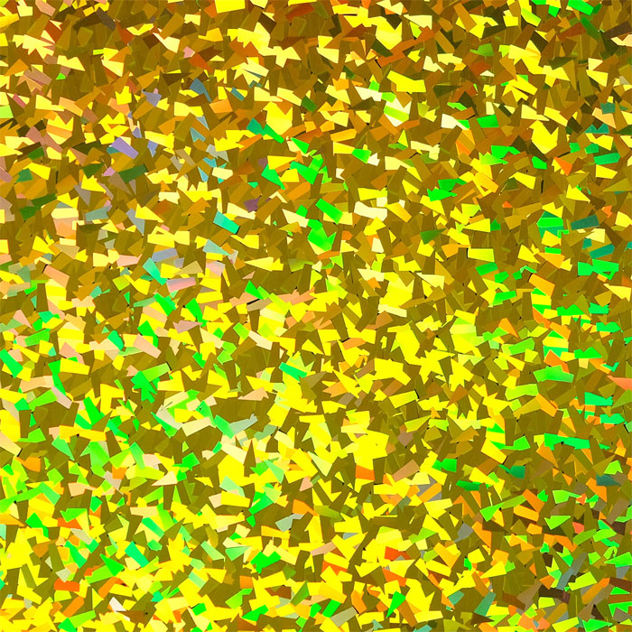 A4 Holographic Vinyl Sheets Siser EasyWeed - Crystal Gold