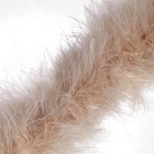Marabou Swansdown Feather Trim - Natural