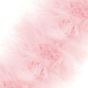 Marabou Swansdown Feather Trim - Baby Pink