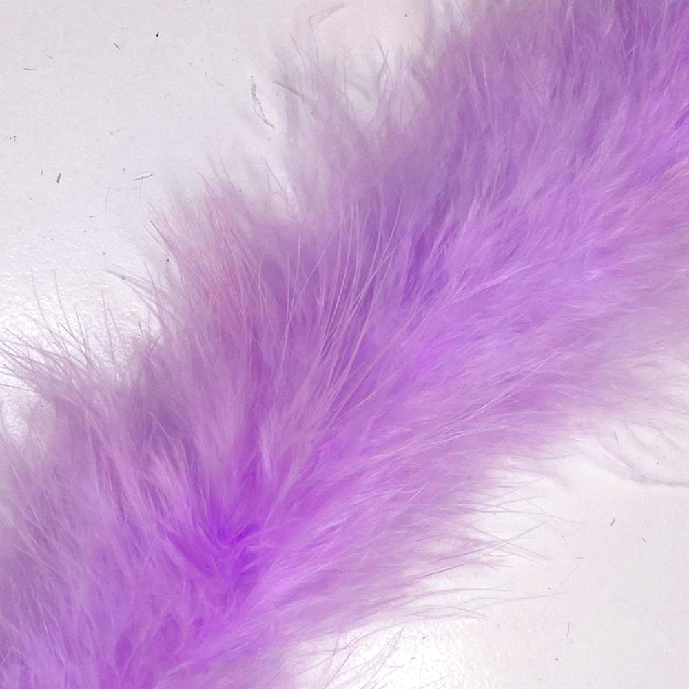 Marabou Swansdown Feather Trim - Lilac
