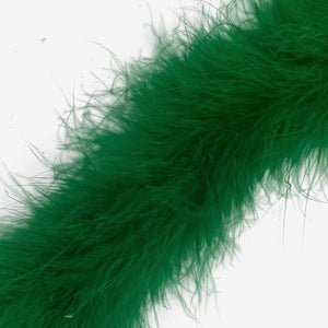 Marabou Swansdown Feather Trim - Emerald