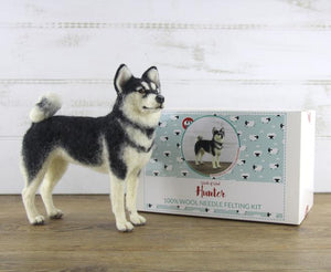 Husky - Hunter - Felting Kit - World Of Wool