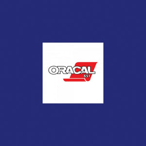 Oracal 651 Gloss A4 Sheet - King Blue