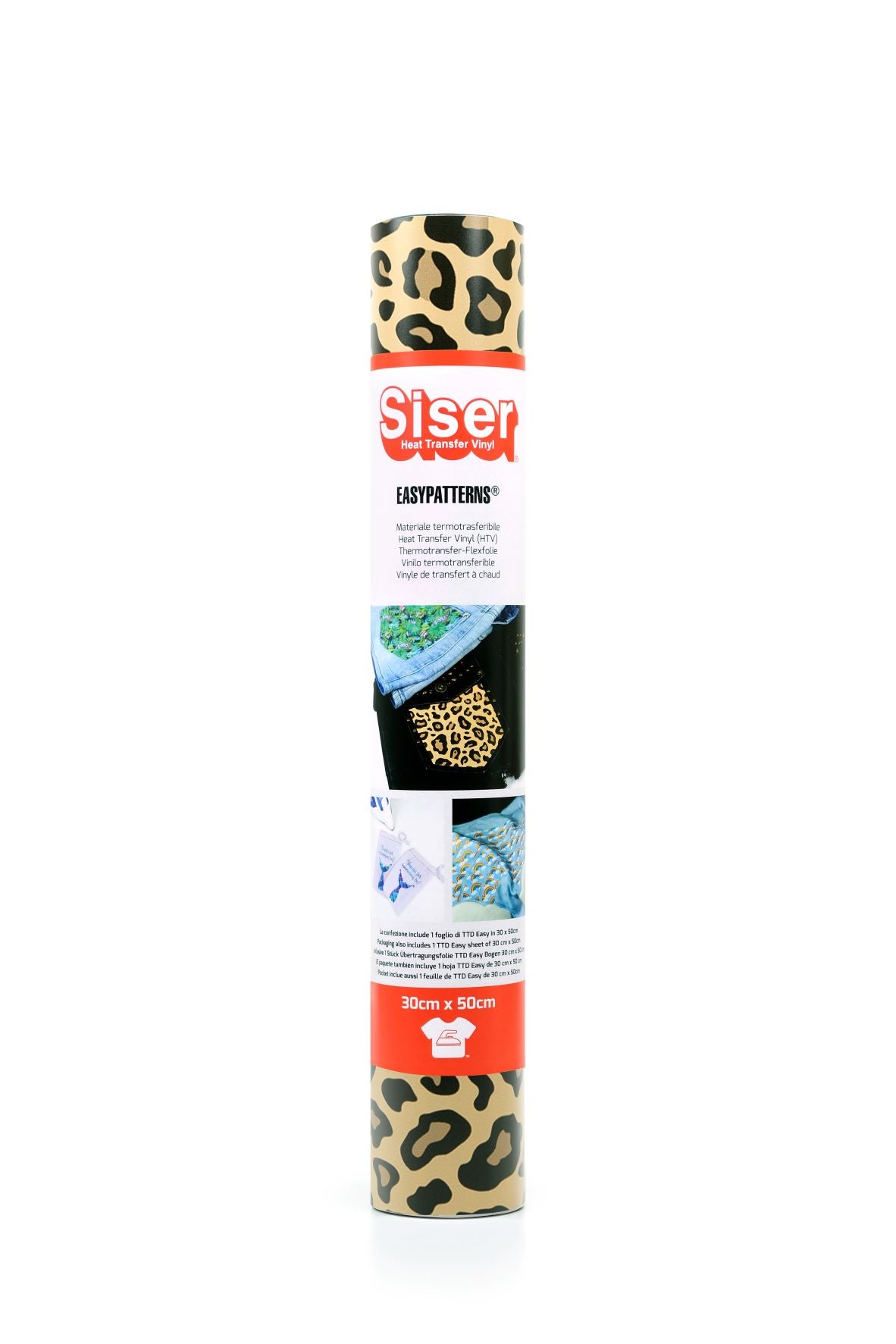 Mini Rolls Patterns - Siser EasyWeed 500mm x 300mm - Leopard Tan