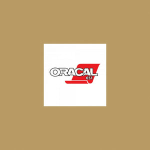 Oracal 651 Gloss A4 Sheet - Light Brown
