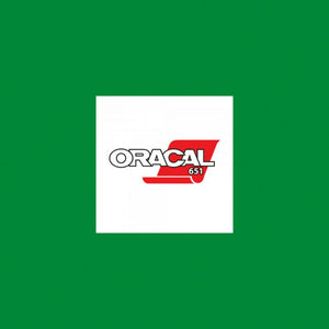 Oracal 651 Gloss A4 Sheet - Light Green