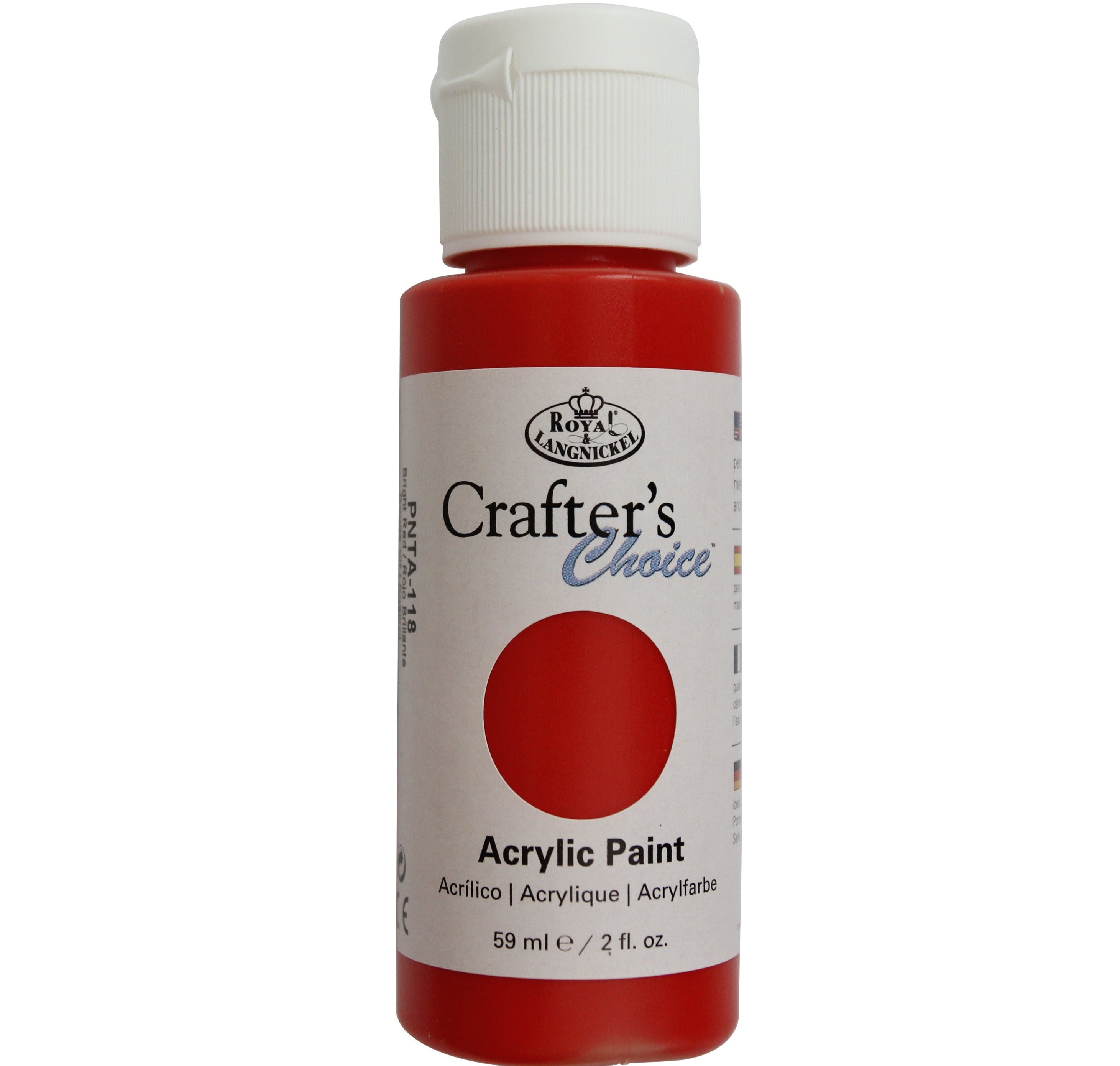 Bright Red - PNTA 118 - Royal & Langnickel 59ml acrylic paint