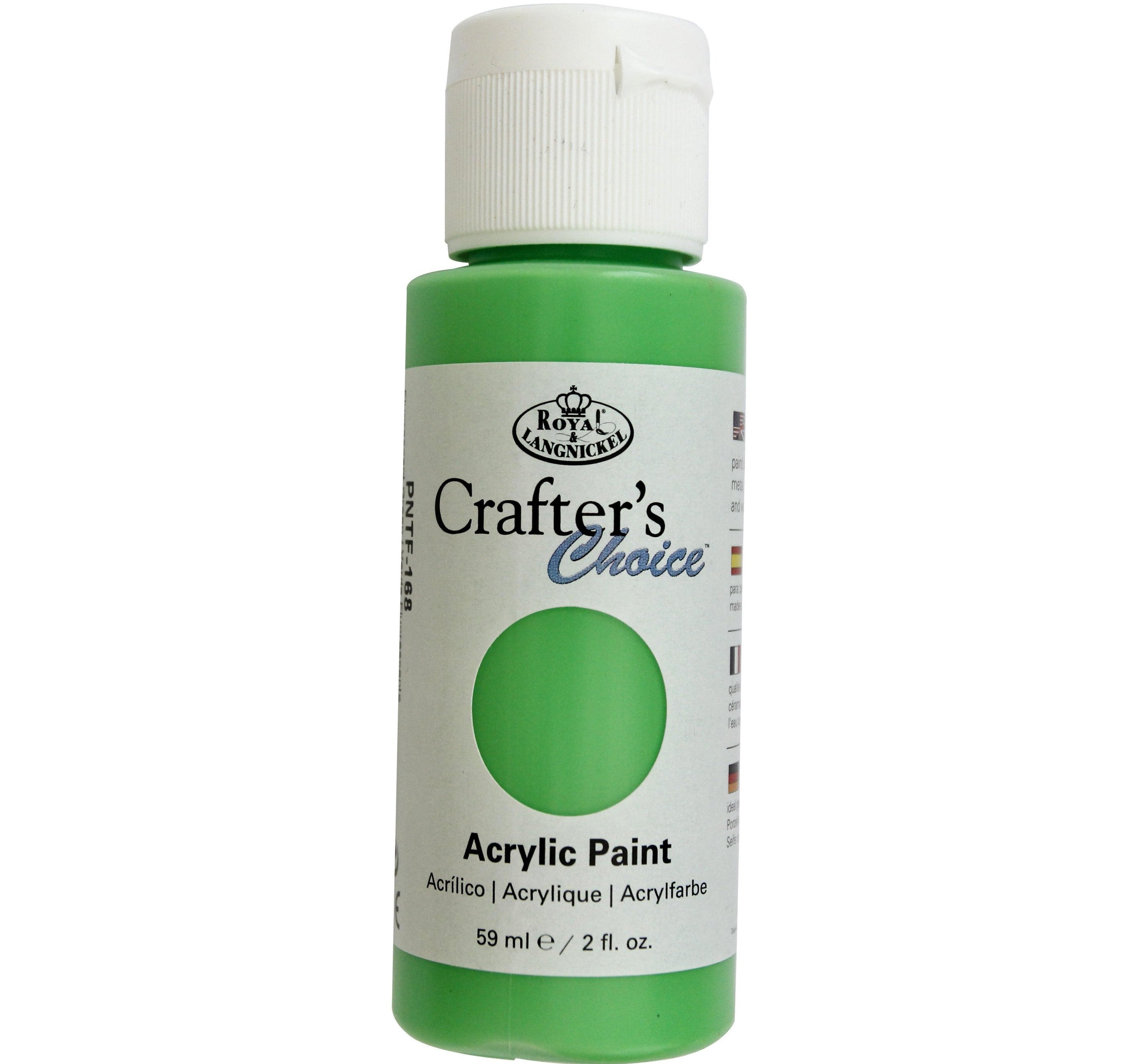 Fluorescent Green - PNTF 168 - Royal & Langnickel 59ml acrylic paint
