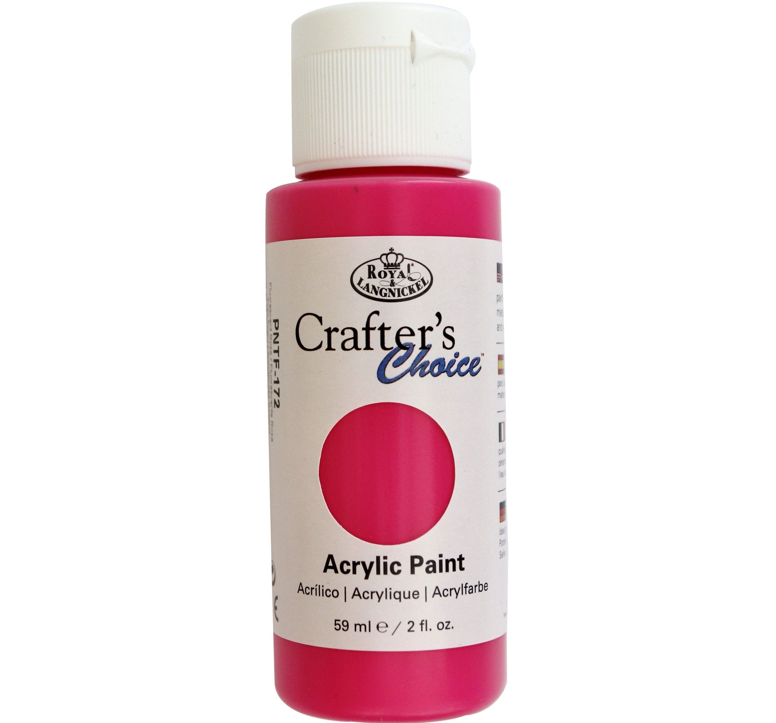 Fluorescent Rose - PNTF 172 - Royal & Langnickel 59ml acrylic paint