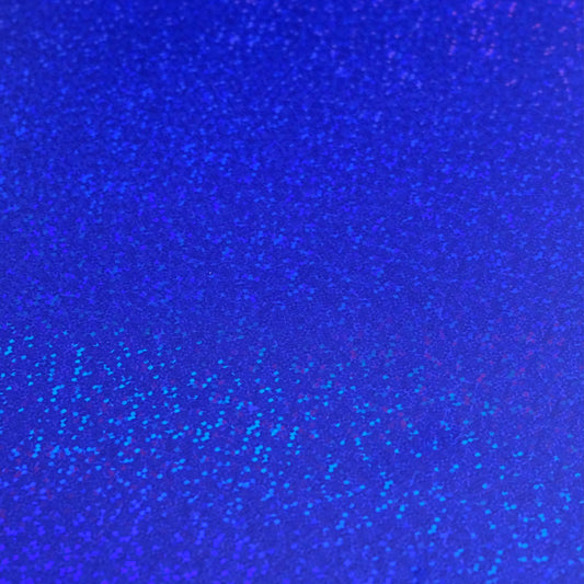 A4 Holographic Vinyl Sheets Siser EasyWeed - Royal Blue