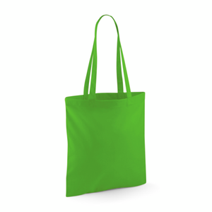 Apple Green Cotton Tote Bag