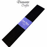 Black Crepe Paper Sheets