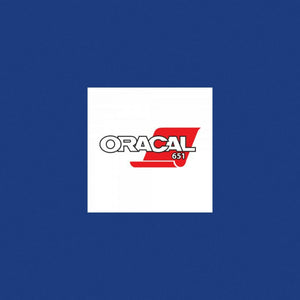 Oracal 651 Gloss A4 Sheet - Blue
