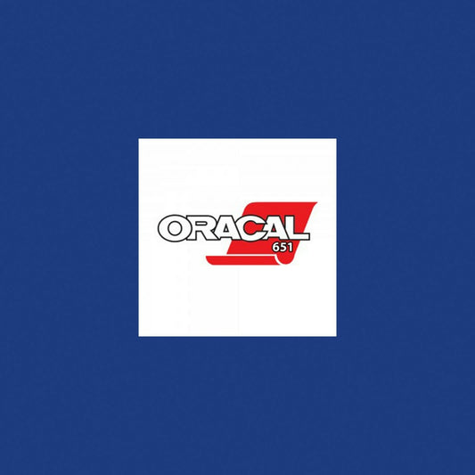 Oracal 651 Matte A4 Sheet - Blue