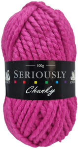 Cygnet SERIOUSLY CHUNKY Plains - Candy Floss 809 Knitting Yarn