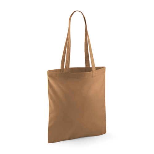 Caramel Cotton Tote Bag