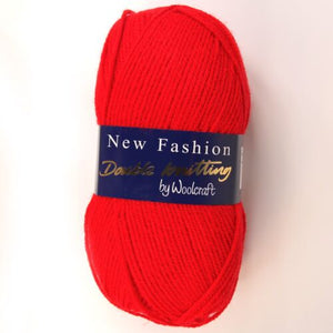 Woolcraft NEW FASHION DK Knitting Yarn Cardinal 132