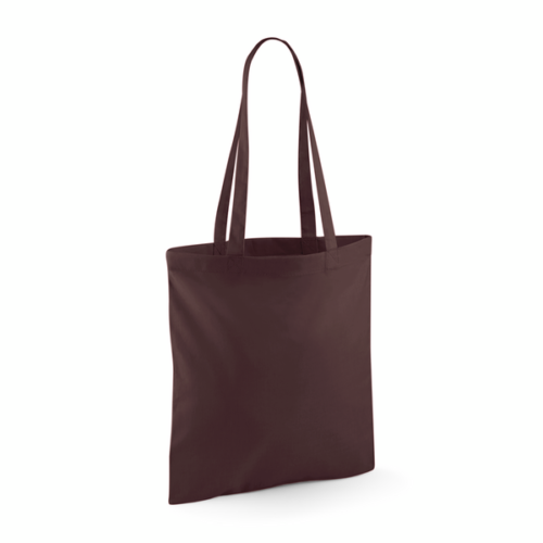 Chocolate Cotton Tote Bag