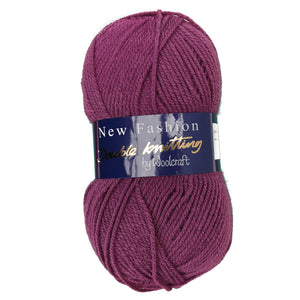 Woolcraft NEW FASHION DK Knitting Yarn / Wool- 100g Double Knit Ball PACKS OF 10
