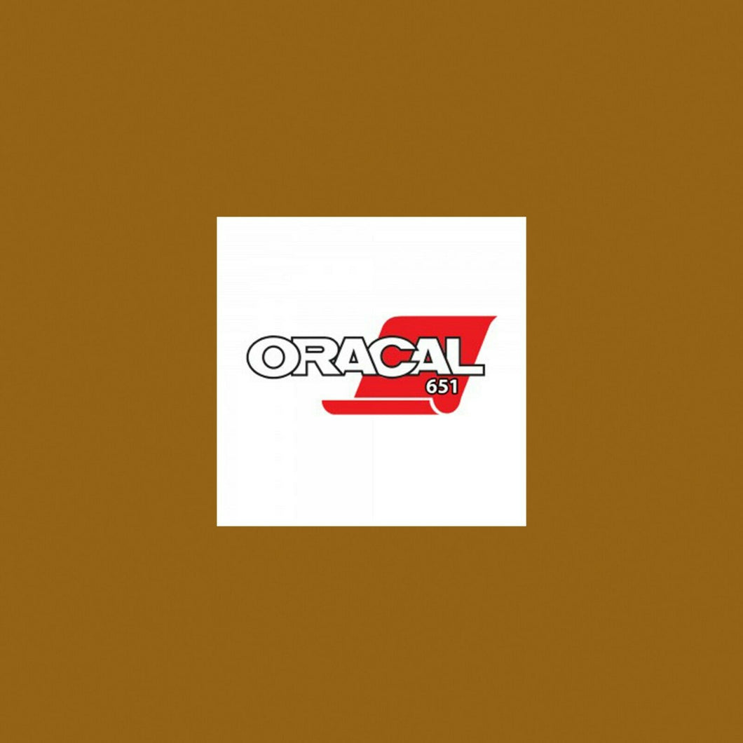 Oracal 651 Gloss A4 Sheet - Copper