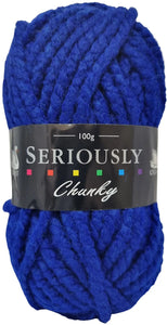 Cygnet SERIOUSLY CHUNKY Plains - Cornflower 708 Knitting Yarn