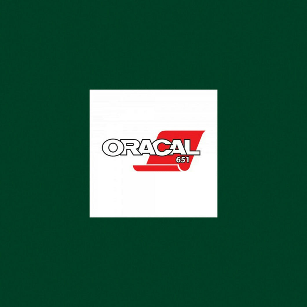 Oracal 651 Gloss A4 Sheet - Dark Green