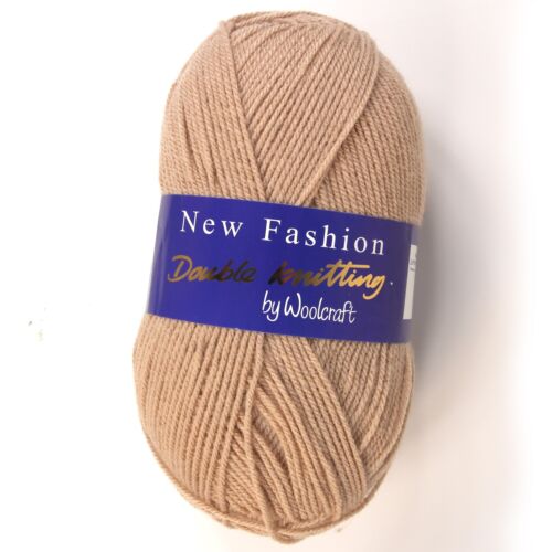 Woolcraft NEW FASHION DK Knitting Yarn Face 220