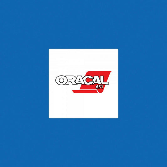 Oracal 651 Matte A4 Sheet - Gentian