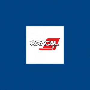 Oracal 651 Gloss A4 Sheet - Gentian Blue