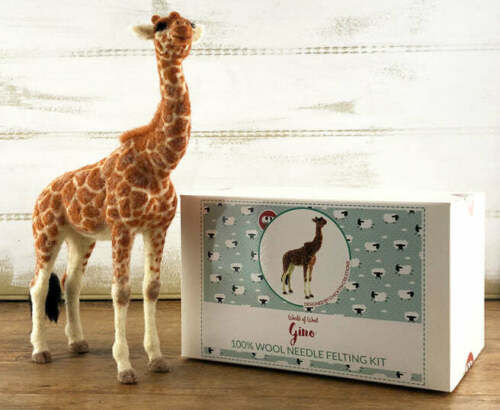 Gino the giraffe - Needle Felting Kit - World of Wool