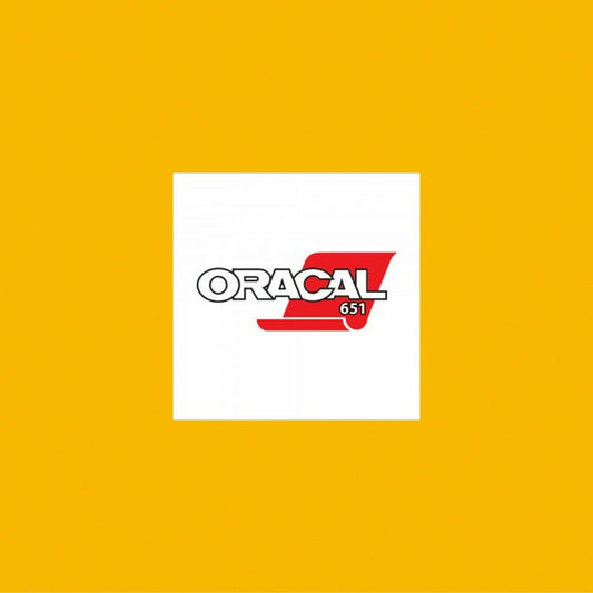 Oracal 651 Matte A4 Sheet - Golden Yellow