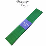 Green Crepe Paper Sheets