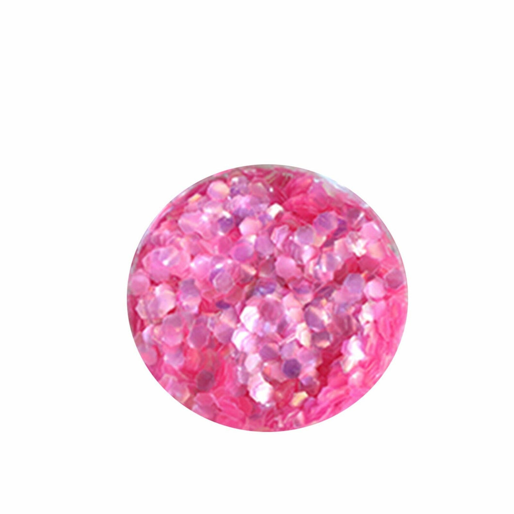Hot Pink Fish Scale Glitter