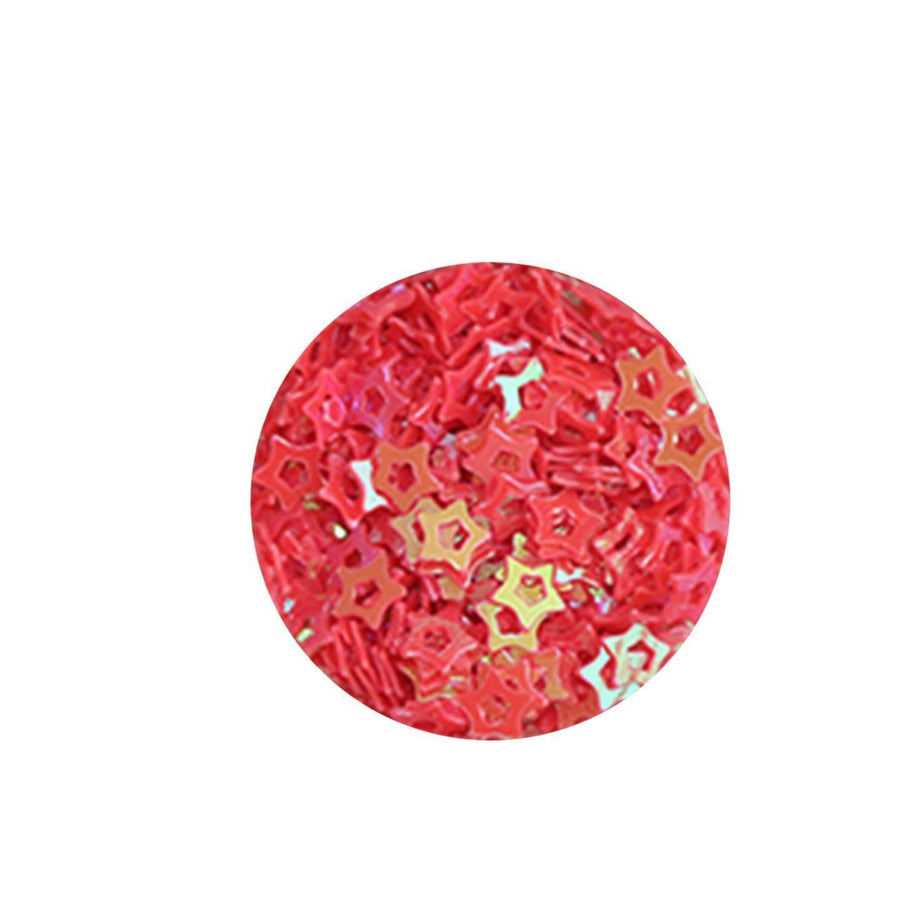 Hot Pink Star Glitter