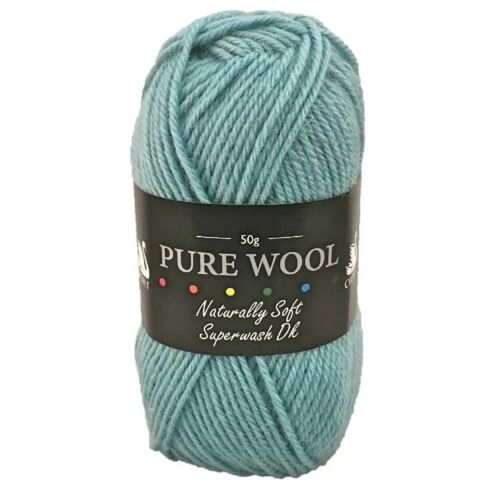 Cygnet PURE WOOL Knitting Yarn Kingfisher 2837