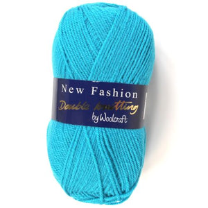 Woolcraft NEW FASHION DK Knitting Yarn Kingfisher 511