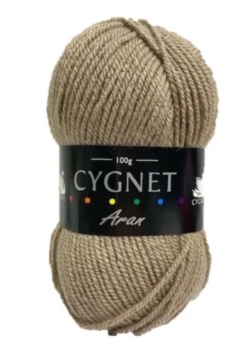 Cygnet ARAN Knitting Yarn Latte 357