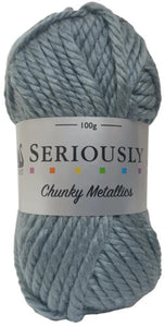 Cygnet SERIOUSLY CHUNKY Metallics - Lead 477 Knitting Yarn