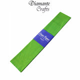 Light Green Crepe Paper Sheets