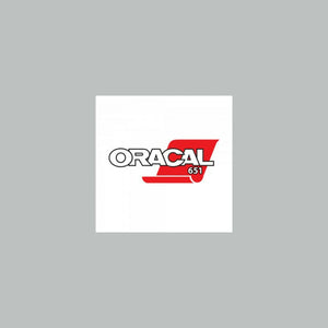 Oracal 651 Gloss A4 Sheet - Light Grey