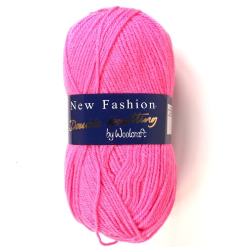 Woolcraft NEW FASHION DK Knitting Yarn Lipstick 155